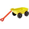 Carrinho de Praia Mão Areia Trolley Amarelo Kepler - 1