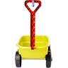 Carrinho de Praia Mão Areia Trolley Amarelo Kepler - 3