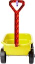 Ver imagem 3 de Carrinho de Praia Mão Areia Trolley Amarelo Kepler