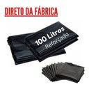 Ver imagem 1 de Saco De Lixo - 100 Litros Reforçado - (direto Da Fábrica):Preto