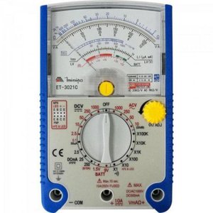 Multimetro Analogico Et-3021c Azul Minipa