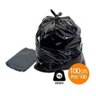 Saco De Lixo 100 Lt Preto Resistente - 85x105 Pcte 100 Un:Preto - 3