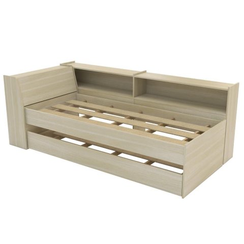 Cama Solteiro Bicama com Estante Ditália Bb-28-29 Cop