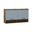 Ver imagem 1 de Armário Aéreo Maleiro Modulado 145cm 2 Portas Basculantes Paris Luciane Móveis