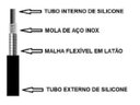 Ver imagem 6 de Tubo Flexível Preto de Silicone com Arejador 51cm