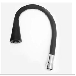 Tubo Flexível Preto de Silicone com Arejador 51cm - 3