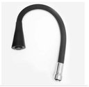 Ver imagem 3 de Tubo Flexível Preto de Silicone com Arejador 51cm