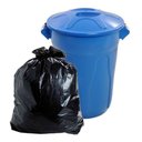 Ver imagem 1 de Saco De Lixo 100 Litros Preto Super Reforçado Micra 0,06:Preto