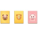 Ver imagem 6 de Kit 10 Placas MDF Infantil Boho Neutro Arco-Íris e Sol A4