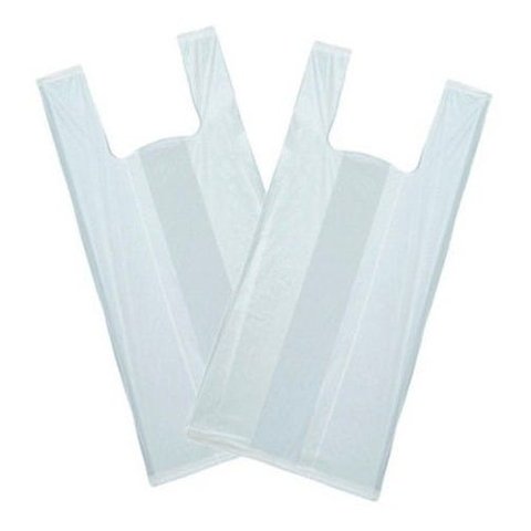Sacola Reciclada Branca Pacote Com 5kg 70x90
