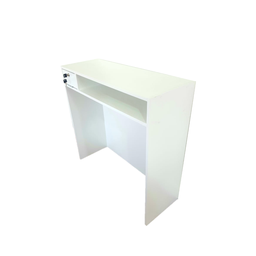 Mesa Tampo em Mdf com Armário e Fundo - 2