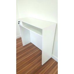 Mesa Tampo em Mdf com Armário e Fundo - 5