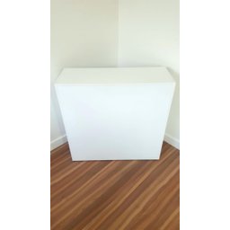 Mesa Tampo em Mdf com Armário e Fundo - 8