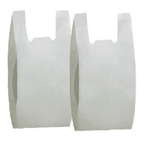 Sacola Plástica Reciclada Reforçada 35x50 Branca - 4 Kg