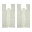 Ver imagem 1 de Sacolas Plasticas Branca Reciclada Recuperada 60x80 com 5 Kg