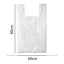 Ver imagem 1 de Sacola Plástica Branca Polietileno Reciclado 60x80 Pct 5kg