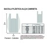 Sacolas Plasticas Branca Reciclada Reforçada 90x100 10 Kg - 3