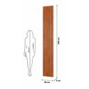 Ver imagem 3 de Módulo Adicional Ripado para Painel Pratic 240cm Freijo