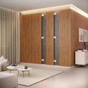Ver imagem 1 de Módulo Adicional Ripado para Painel Pratic 240cm Freijo