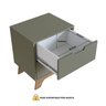 Conjunto de 2 Mesas de Cabeceira 100% Mdf Alice - 4