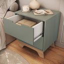 Ver imagem 6 de Conjunto de 2 Mesas de Cabeceira 100% Mdf Alice