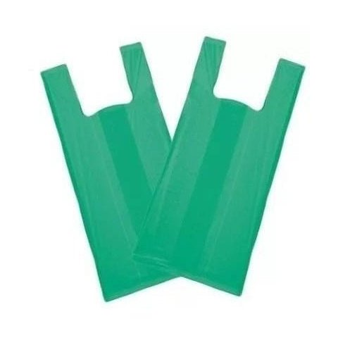 Sacolas Sacolinhas Plastica Verde Reciclada 15 Kg