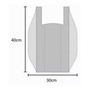 Ver imagem 2 de Sacola Plastica Reciclada Reforçada Kit 10 Kg 50x70