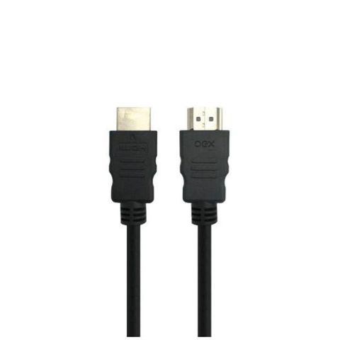 Cabo Hdmi Banhado Ouro 3 Metros Oex Ce503 Preto