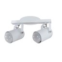 Ver imagem 3 de Spot No Trilho Para 02 Lâmpadas - Gira 360 Graus - ideal para Sala, Quarto, Cozinha - Branco