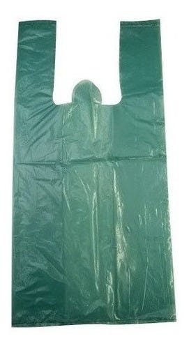 Sacola Reciclada Verde Pacote Com 5kg 60x80