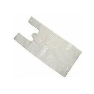 Sacolas Plasticas Creme Reciclada 50x70 Pacote De 5 Kg