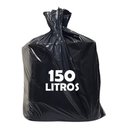 Ver imagem 1 de Saco De Lixo 150 Litros Super Reforcado Pct 300unidades:Preto