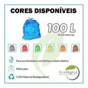 Ver imagem 7 de Saco De Lixo 100 Litros Colorido Reforçado 0,10 Micras 100u:Cinza