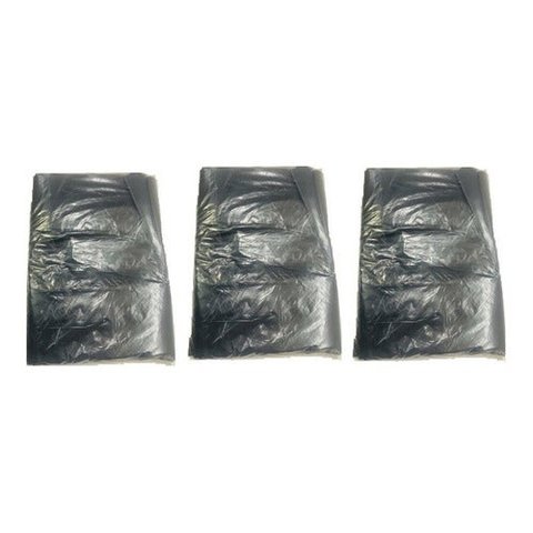 Saco De Lixo 100 Litros Comum 300 Unidades:Preto