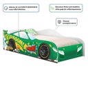 Ver imagem 2 de Cama Carro Kaboom Verde Solteiro