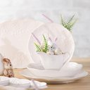 Ver imagem 7 de Molheira Lyor de Porcelana New Bone Butterfly Flower 200ml