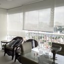 Ver imagem 7 de Persiana rolo tela solar 5% sacada 1,00m x 2,00m s/ bandô