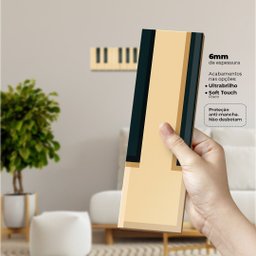 Teclas de Piano - Quadros ou Placas Modulares com 8 Peças - 3