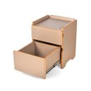 Ver imagem 5 de Mesa de Cabeceira 2 Gavetas 45cm Cindy - Marrom