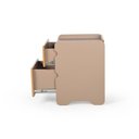 Ver imagem 7 de Mesa de Cabeceira 2 Gavetas 45cm Cindy - Marrom