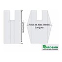 Ver imagem 6 de Sacola Reciclada Verde 30 Cm X 40 Cm Pacote Com 5kg 1400 Und