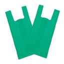 Ver imagem 1 de Sacola Plástica Reciclada Reforçada 50x60 Verde - 4 Kg