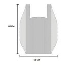 Ver imagem 2 de Sacola Plástica Reciclada Reforçada 50x60 Verde - 4 Kg