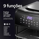 Ver imagem 7 de Fritadeira Sem Óleo Air Fryer EOS Premium 12L Digital Touch Titanium EAF12T 110V