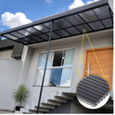 Ver imagem 3 de Chapa de Policarbonato Alveolar Fume 10mm - 2,10m X 6m