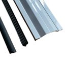 Ver imagem 2 de Kit - 02 barras perfil trapézio branco - 3tms + gaxeta