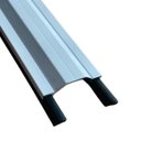 Ver imagem 1 de Kit - 02 barras perfil trapézio branco - 3tms + gaxeta