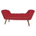 Ver imagem 4 de Recamier Sofá Divã Namoradeira Sienna 195cm King Suede