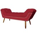 Ver imagem 5 de Recamier Sofá Divã Namoradeira Sienna 195cm King Suede
