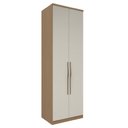 Ver imagem 1 de Guarda Roupa Modulado 02 Portas 75cm com Prateleiras 234cm